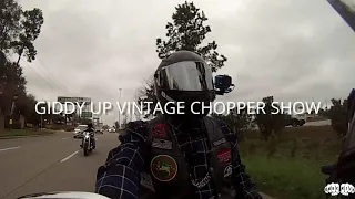 GIDDY UP VINTAGE CHOPPER SHOW ANNOUNCEMENT