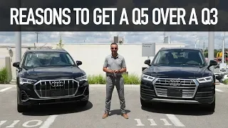 What makes the 2019 Audi Q5 better than the 2019 Audi Q3?