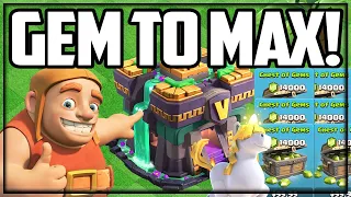 GEM to MAX Town Hall 14 in Clash of Clans! (Part 1)