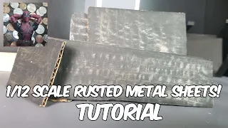 1/12 Scale Metal Sheet Prop Tutorial!