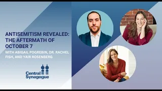 Antisemitism Revealed: The Aftermath of October 7 with Yair Rosenberg and Dr. Rachel Fish