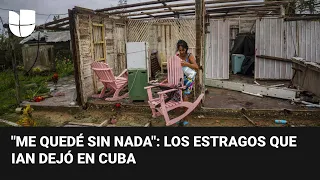 Familias atrapadas en el agua, árboles caídos y casas dañadas deja el paso del huracán Ian por Cuba