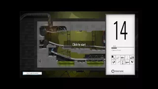 Bridge Constructor Portal level 14 solution