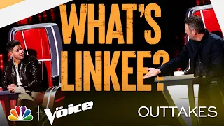 Nick Jonas Loves to Play Linkee... Whatever That Is - The Voice Blind Auditions 2021 Outtakes
