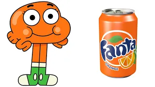 The Amazing World of Gumball Characters and their favorite DRINKS! (and other favorites) | Darwin