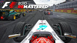 F1 2010. But it's Remastered.