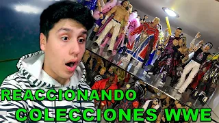 REACCIONANDO A SUS COLECCIONES de FIGURAS WWE ❗❗- WWE DAVILA