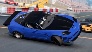 Drag Racing Crashes #33 | BeamNG Drive