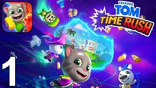 Talking Tom Time Rush Levels 1-16 Android Gameplay - Part 1