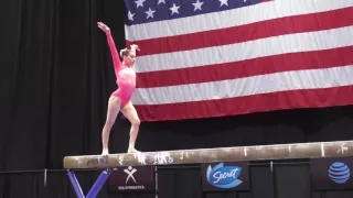 Leah Clapper - Balance Beam - 2016 Secret U.S. Classic - Senior