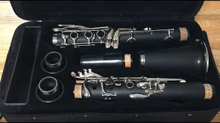 Quick Review: Eastar Student Clarinet Unboxing. How good is an $110 clarinet from Amazon?