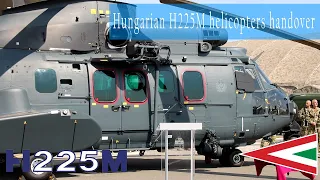 Hungarian H225M helicopters handover  - Szolnok