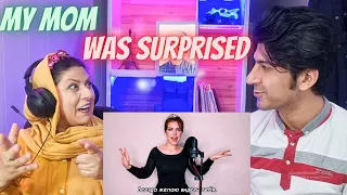 reaction to Alisa Supronova/Алиса Супронова - Tamally maak (Amr Diab) 😄 Annem duyunca sürpriz oldu