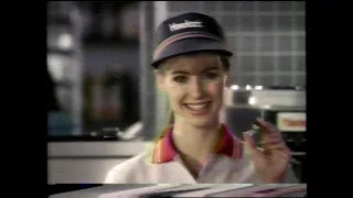 1991 Hardee's Fast Food Super Bowl Pin Commercial