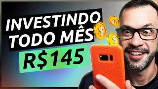 Comece com R$145 e CONSTRUA RIQUEZA! Investindo todos os meses