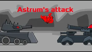 Astrum's attack - Cartoon about Tanks