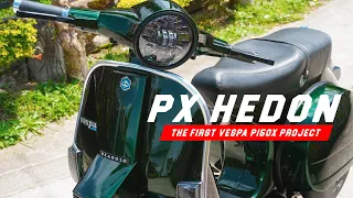 Vespa P150X Modern Look Transformation