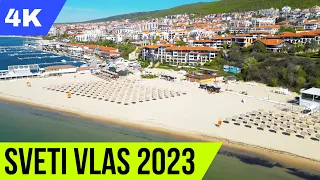 2023 Summer is coming soon: Sveti Vlas Sunny Beach Bulgaria 4K Drone Video