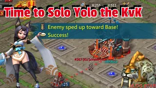 Solo Yolo through the KvK - Lords Mobile