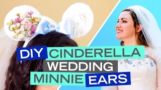 Cinderella Wedding Minnie Ears DIY | Disney Style