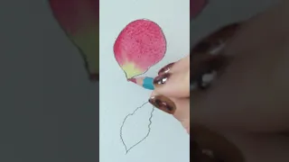 Watercolor Pencils HACK for beautiful details!