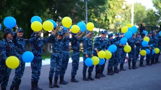 Марш-бросок посвященный Дню Конституции РК.