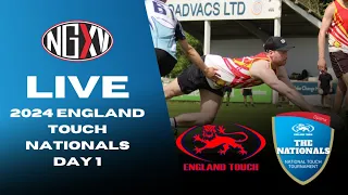 LIVE RUGBY: 2024 ENGLAND TOUCH NATIONALS | DAY 1