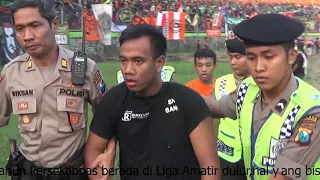 Highlight Persekabpas 7-0 Kresna Surabaya : Aksi Sakera Mania Rindu Persekabpas Pasuruan