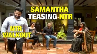 Samantha Teasing NTR - Janatha Garage Team Funny Interview - Koratala Siva | Silly Monks