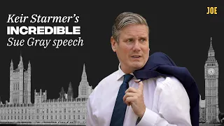 Keir Starmer's INCREDIBLE speech on Sue Gray report