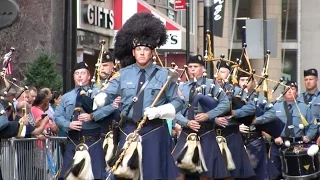 NYPD EMERALD SOCIETY BAND 9/11 MEMORIAL PARADE 9-9-16