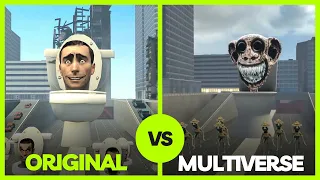 SKIBIDI TOILET MEGA BATTLE Original VS Multiverse 2