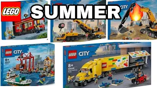 Lego summer 2024 MORE CITY SETS!!!!