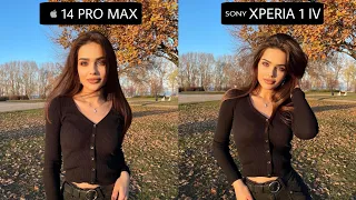 Iphone 14 Pro Max Vs Sony Xperia 1 IV | Camera Test