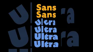 #GTUltra— Sans or Serif?? It’s both 😎