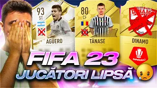 FIFA 23 || JUCĂTORI CARE NU VOR MAI FI ÎN FIFA 23!! (AGUERO, FLORIN TĂNASE, ECHIPA DINAMO)