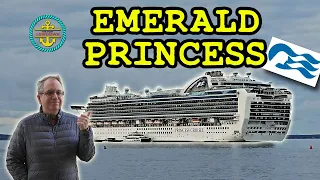 Emerald Princess Cruise Ship Tour 2023!