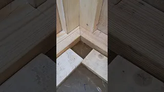 Check This Woodworking Technique from a Young Carpenter #howto #shorts #tutorial