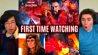 *Dr. Strange in the Multiverse of Madness* SHE'S SO SCARY!! (First Time Watching) MCU