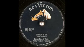 Sleigh Ride ~  Boston Pops Orchestra, Arthur Fiedler (Conductor) (1949)