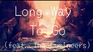 Official - P!NK Long Way To Go ft  The Lumineers Lyrics ANIMATED pink
