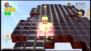 Super Mario 3D World 5-5: Bob-ombs Below 100% Complete !!!