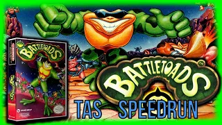 "Battletoads" SPEEDRUN _ T A S _ - "Батлтоадс" СПИДРАН - Т А С ! Полное прохождение ))