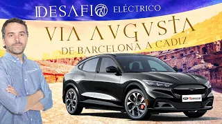 1150 KMS EN UN DIA.  A PRUEBA EL NUEVO MUSTANG MACH E EN LA #VIAAUGUSTAELECTRICA