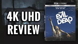 THE EVIL DEAD 4K ULTRAHD BLU-RAY REVIEW | CULT HORROR CLASSIC!!