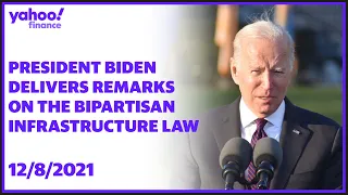 President Biden delivers remarks on the Bipartisan Infrastructure Law