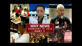 UNTV: Why News (February 12, 2019) PART 1