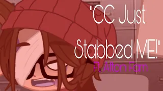 CC Just Stabbed MEEEEE || Afton Family || FNAF || My AU || Meme