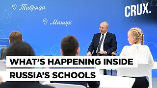 “Love Russia…” Putin Instructs Students As Russia Puts Patriotism On The Curriculum Amid Ukraine War