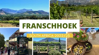 South Africa's wine region: Franschhoek